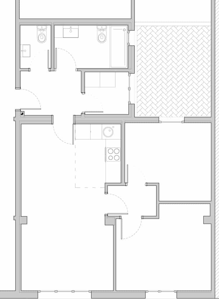 CAMBIO USO LOCAL A VIVIENDA PLANTA